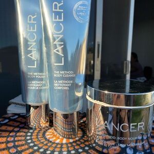 Silver Skincare Cleanser & Exfoliant Set